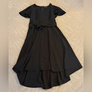 Lane Bryant Black High Low Dress